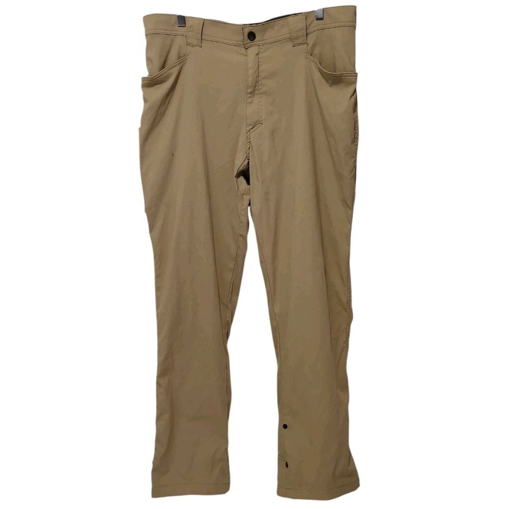 Wrangler Outdoor Hiking / Camping Pants Men's Size 38x32 Beige (Fitted)